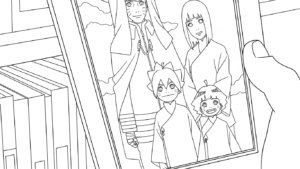 coloriage boruto updated pour enfants