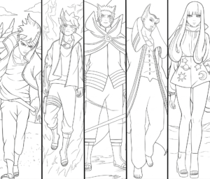 a imprimer coloriage boruto updated gratuit