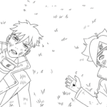 coloriage boruto updated pour primaire