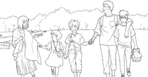 coloriage boruto updated pour primaire
