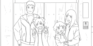 image pour coloriage boruto updated enfant