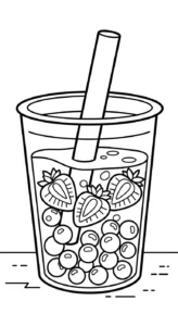 télécharger coloriage bubble tea updated gratuit
