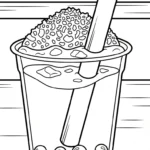 imprimer coloriage bubble tea updated pour enfant