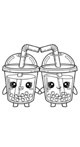 télécharger coloriage bubble tea updated gratuit