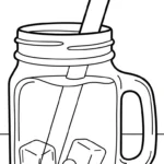 coloriage bubble tea updated à imprimer pour enfant de 12 ans