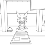 coloriage Animal Hospital gratuit a imprimer