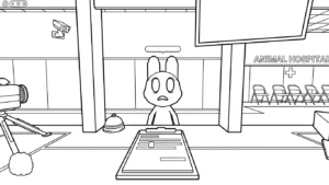 coloriage Animal Hospital à imprimer pour enfant de 12 ans