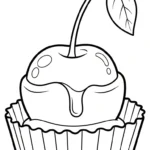 coloriage Cerise a imprimer gratuitement