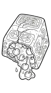 coloriage Cerise pour enfants a imprimer gratuit