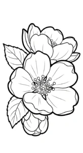 coloriage Cerise à imprimer pour enfants