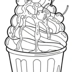 coloriage Cerise à imprimer pour enfants
