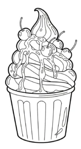 coloriage Cerise à imprimer pour enfants