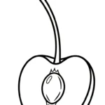 coloriage Cerise pour enfants à télécharger