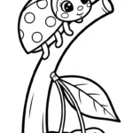 imprimer coloriage Cerise