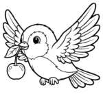 coloriage Cerise et apprentissage