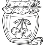 coloriage Cerise a telecharger