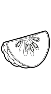 coloriage Chérimole à imprimer pour enfant de 3 ans