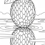 coloriage Chérimole a imprimer pour enfant de 4 ans