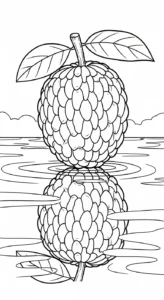 coloriage Chérimole a imprimer pour enfant de 4 ans
