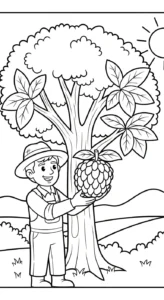 coloriage Chérimole à imprimer