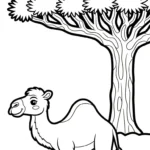 coloriage Dragonnier pour enfant a imprimer gratuit