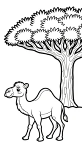 coloriage Dragonnier pour enfant a imprimer gratuit