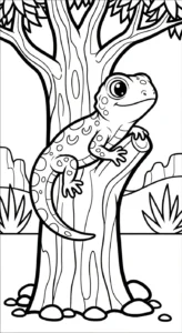 coloriage Dragonnier pour bebe a imprimer