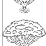 coloriage Dragonnier à imprimer pour enfants