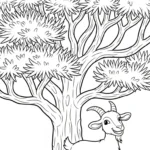 coloriage Dragonnier pour enfants