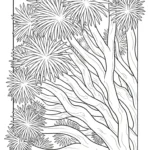 coloriage Dragonnier à imprimer pdf gratuit