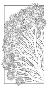 coloriage Dragonnier à imprimer pdf gratuit