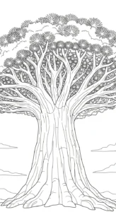 coloriage Dragonnier a imprimer gratuitement