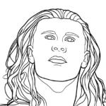 coloriage Erling Haaland pour enfant a imprimer gratuit