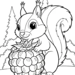 imprimer coloriage Framboise gratuit