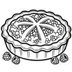 coloriage Framboise à imprimer pdf gratuit