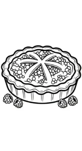 coloriage Framboise à imprimer pdf gratuit