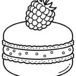 image pour coloriage Framboise enfant