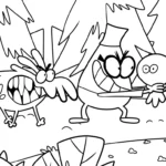 coloriage Lamput a telecharger