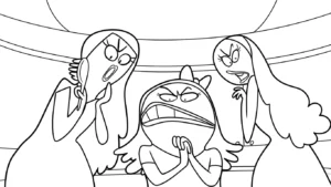 coloriage Lamput à imprimer pour enfant de 7 ans