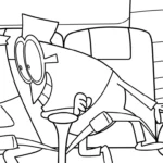 coloriage Lamput à imprimer pdf gratuit