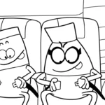 coloriage Lamput gratuit à imprimer