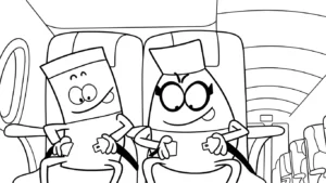 coloriage Lamput gratuit à imprimer