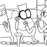 coloriage Lamput a imprimer