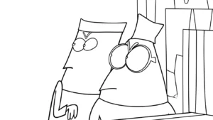 coloriage Lamput et découpage à imprimer