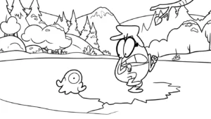 coloriage Lamput pour enfants à télécharger