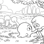 coloriage Lamput gratuit en ligne