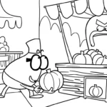 coloriage Lamput à imprimer pour enfant de 10 ans
