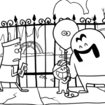 coloriage Lamput pour enfants a imprimer