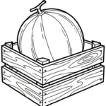 imprimer coloriage Melon Yubari