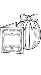 coloriage Melon Yubari à imprimer gratuitement